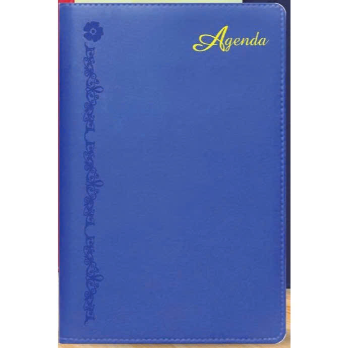SỔ TAY AGENDA 2027 - KT: 16x24CM - SỔ TAY BÌA DA - SỔ CÓ LỊCH 2027