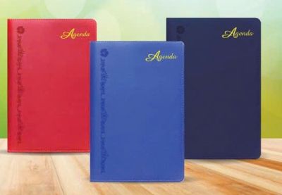 SỔ TAY AGENDA 2027 - KT: 14.5x20.5CM - SỔ TAY BÌA DA - SỔ CÓ LỊCH 2027