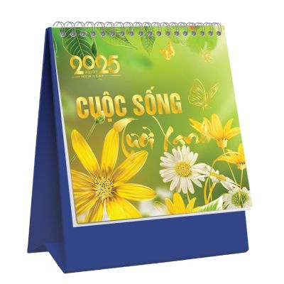LỊCH BÀN CHỮ A VUÔNG - (17x19cm)