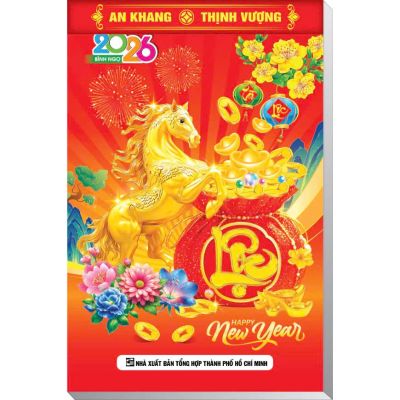 Lịch Bloc Đại Đặc (17x26cm) - Bloc Rời