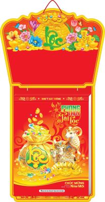 Lịch 53 Tuần - Phong Thủy Tài Lộc (Mỗi tờ lịch thể hiện 1 tuần)