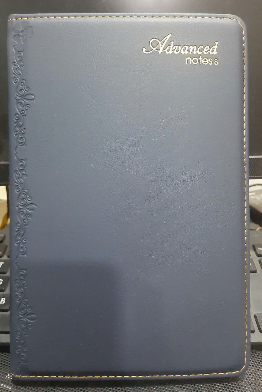 SỔ TAY AGENDA - KT: 16x24CM - SỔ TAY BÌA DA - SỔ NOTEBOOK