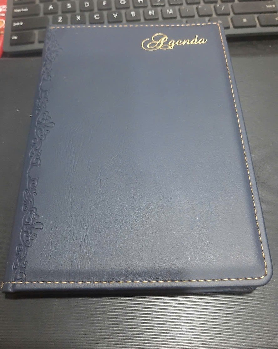 SỔ TAY AGENDA 2026 - KT: 16x24CM - SỔ TAY BÌA DA - SỔ CÓ LỊCH 2026