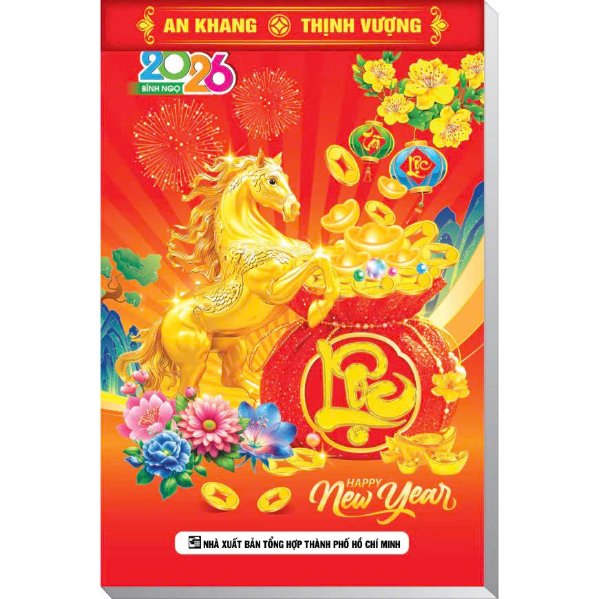 Lịch Bloc Đại Đặc (17x26cm) - Bloc Rời